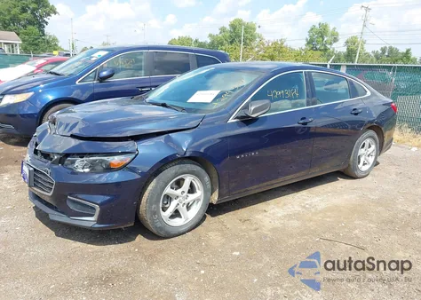 2017 Chevrolet Malibu 1Fl from USA, damaged, VIN 1G1ZC5ST2HF263157